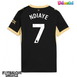 Manchester City Iliman Ndiaye #7 Dámské Venkovní Dres 2026-27 Krátký Rukáv Manchester City Iliman Ndiaye #7 Dámské Venkovní Dres 2026-27 Krátký Rukáv